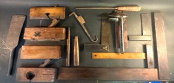 A Group Of Antique Tools