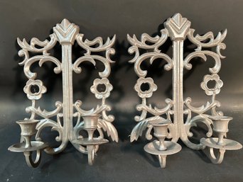 Pair Of Vintage Sconces