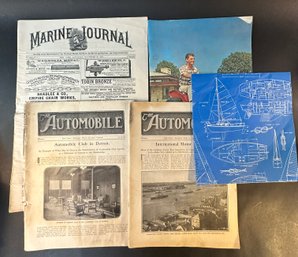 Vintage Marine Journal, Auto, Tractor Etc