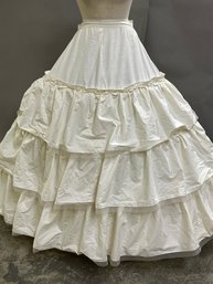 Vintage Cotton Hoop Skirt