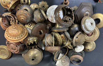 Group Of Lamp Part Caps