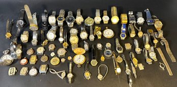 Large Group Of Vintage Watches