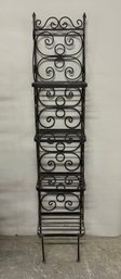 Vintage Iron Bakers Rack