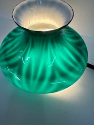 Antique Emeralite Tam-o-shanter Zebra Pattern