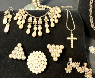 Vintage Costume Pearl Jewelry