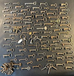 Group Of Antique Skeleton Keys