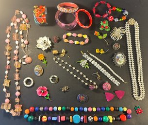 Colorful Costume Jewelry