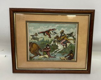 Black Americana Print