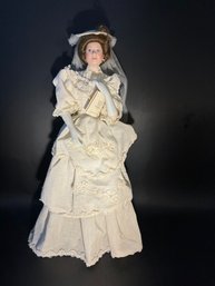 Vintage Bridal Doll Approx. 18 Inches