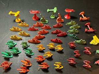 Vintage Miniature War Game Pieces