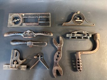 Antique Levels, Scapers Etc.