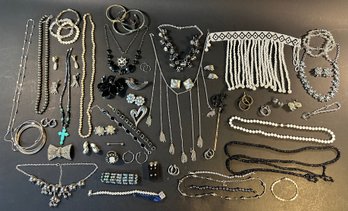 Group Of Vintage Costume Jewelry