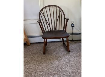 Antique Small Windsor Rocker