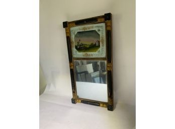 Antique Split Column Mirror