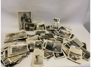 Selection Of Vintage Snapshots Sailing, Cape Ann Etc.