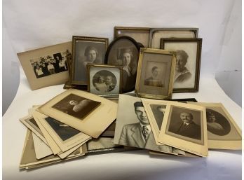 Group Of Formal Portrait Photos