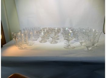 Group Of Glassware