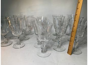 Group Of Stemware