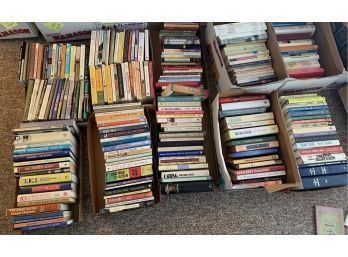 10 Boxes Of Books. (A)