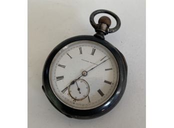 Coin Silver Pocket Watch