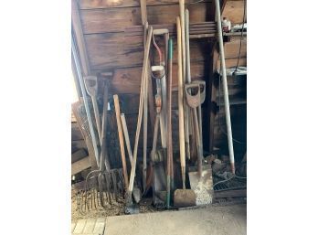 Selection Of Yard Tools