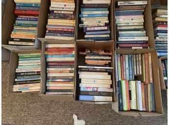 8 Boxes Of Books (E)