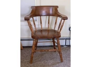 Vintage Presentation Pine Captains Chair
