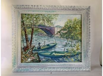 Impressionist Oil On Canvas