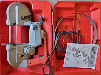 Milwaukee Deep Cut Band Saw With Extra Blades Case Manual