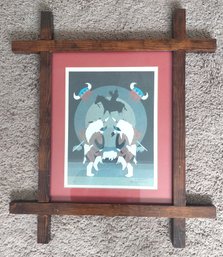 Jim Yellowhawk Signed Art
