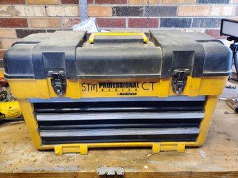 Toolbox Loaded With Tools- Craftsman, Drivers, Pliers And More