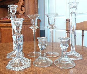 Crystal Candle Stick Holders
