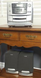 Sony CFD-Z500 With Speakers