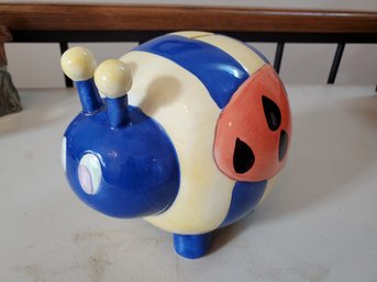 Hand Painted Piggy Bank