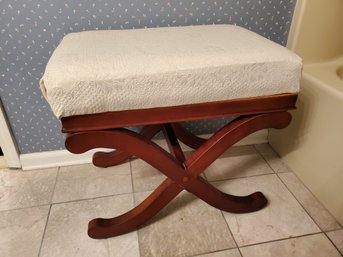 Padded Accent Bench