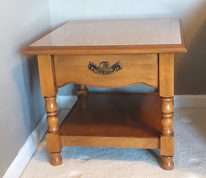 Maple Wooden Night Stand Or End Table 1