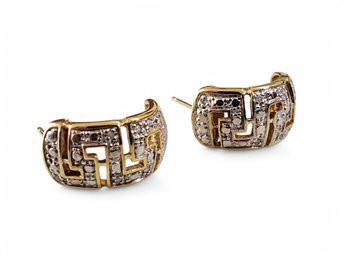 Sterling Silver Earrings 5.07g