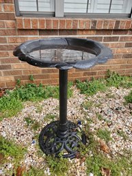 Metal Bird Bath