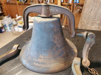 13' Caste Iron Bell With Yoke