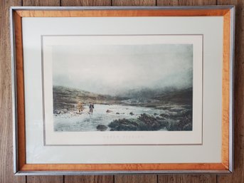 Framed Trout Fishing Print By Douglas Adams
