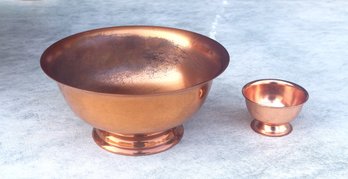 Vintage Coppercraft Guild Copper Serving Bowl, Small Copper Bowl