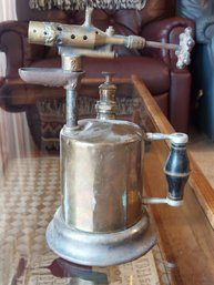 Claybert Lens Handheld Brass Blowtorch Detroit Vintage