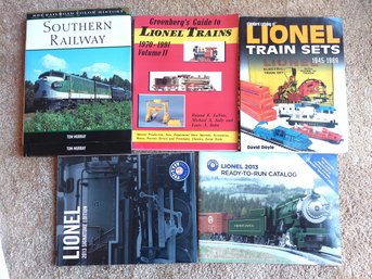 Greenberg's Guide To Lionel Trains, Southern Railway By Tom Murray, Standard Catalog Of Lionel Train, More