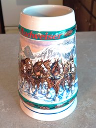 Budweiser Holiday Stein Collection Special Delivery 1993
