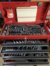 PACKED And Organized Sears Craftsman Toolbox- Craftsman, MAC, Sockets, Wrenches, Ratchets And More