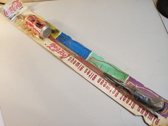 Vintage Coca-Cola Fishing Rod