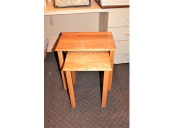 Nesting Tables - Lot Of 2!! BSMT Item #181