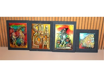 Jewish Art - Metal - Lot Of 10!! BSMT Item #204
