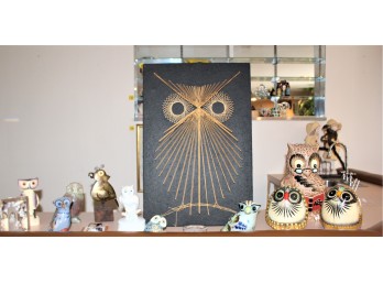 Vintage Owl Collection - Made In Japan - Lot Of 12!! BSMT Item #161