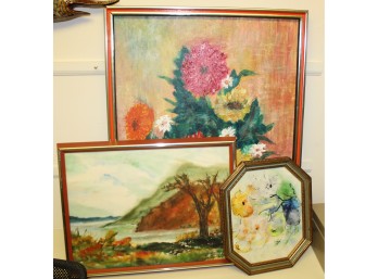 Local Bensonhurst Artist Phyliss Cohen 70's Lot Of 3!! BSMT Item #98